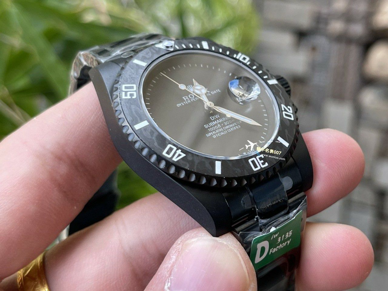 DIW Submariner PARAKEET 新品 copy customized 款 Rolex SUB水鬼 / R791