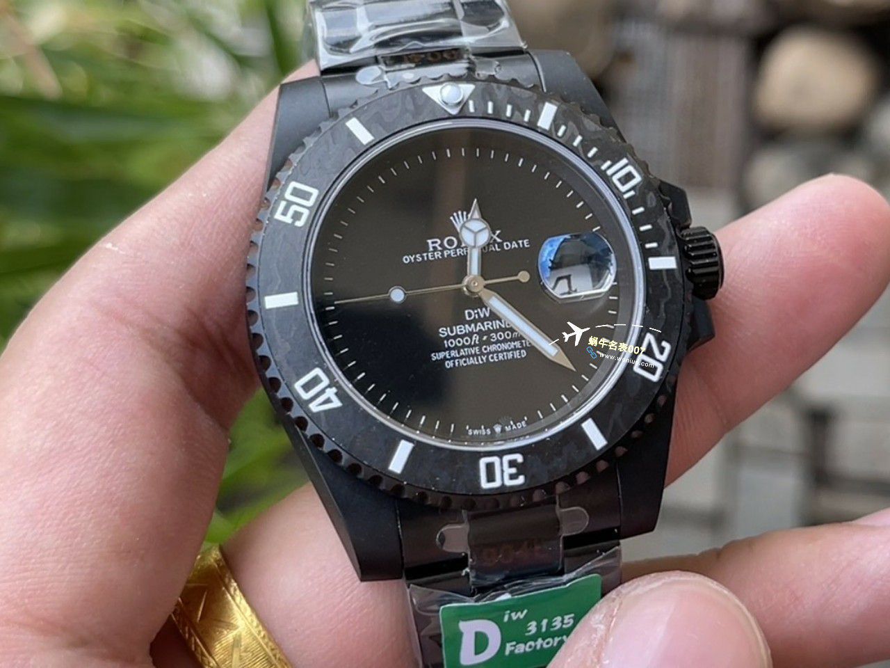 DIW Submariner PARAKEET 新品 copy customized 款 Rolex SUB水鬼 / R791