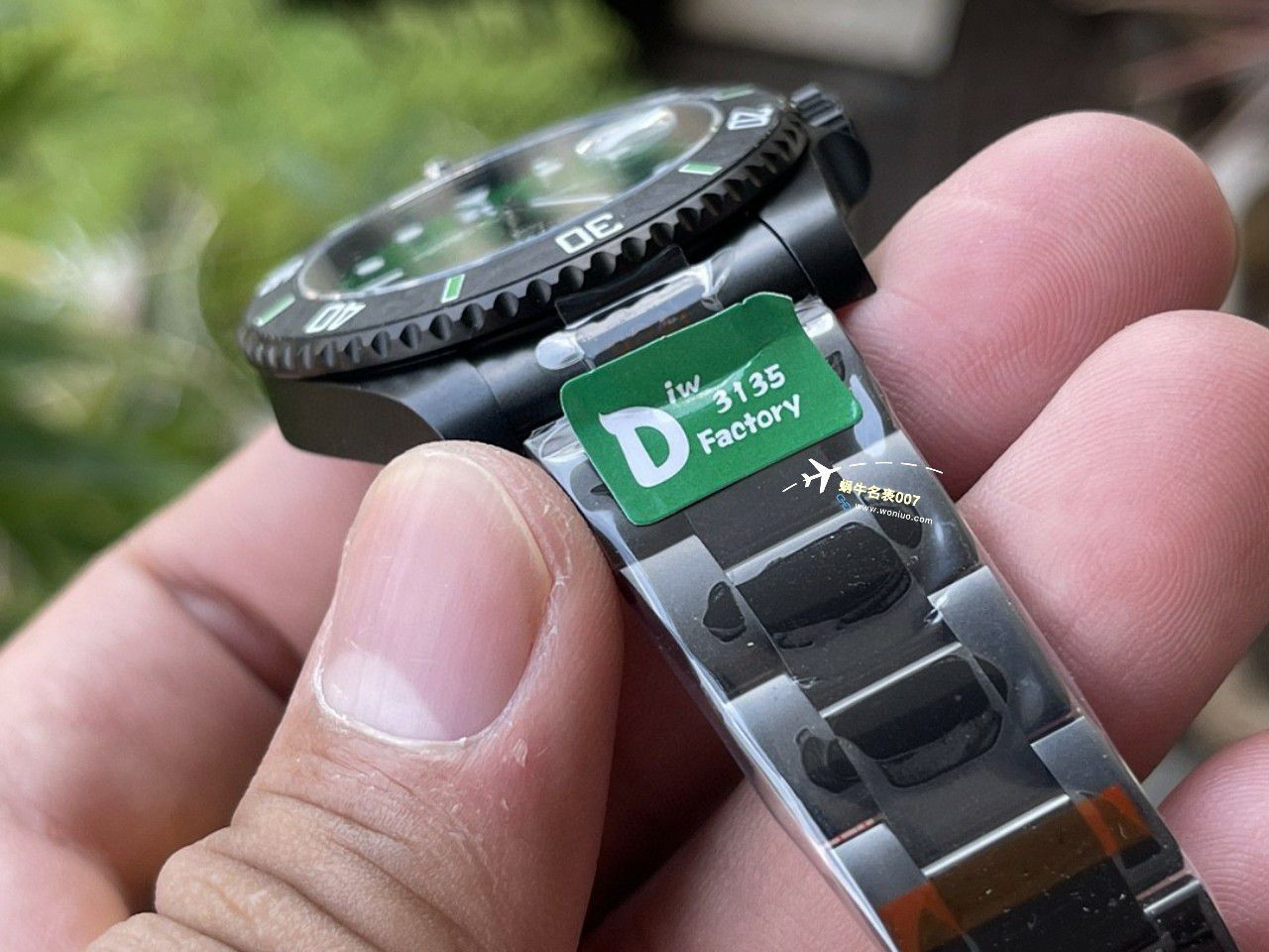 DIW Submariner PARAKEET 新品 copy customized 款 Rolex SUB水鬼 / R791