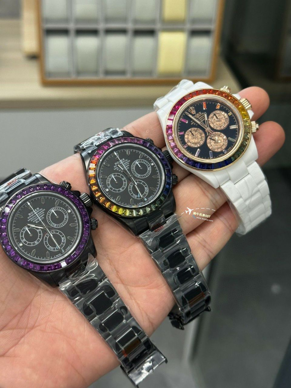 N Factory  top  Rolex 全 Composite 粉红 Ditongna 4130 Movement  / R772