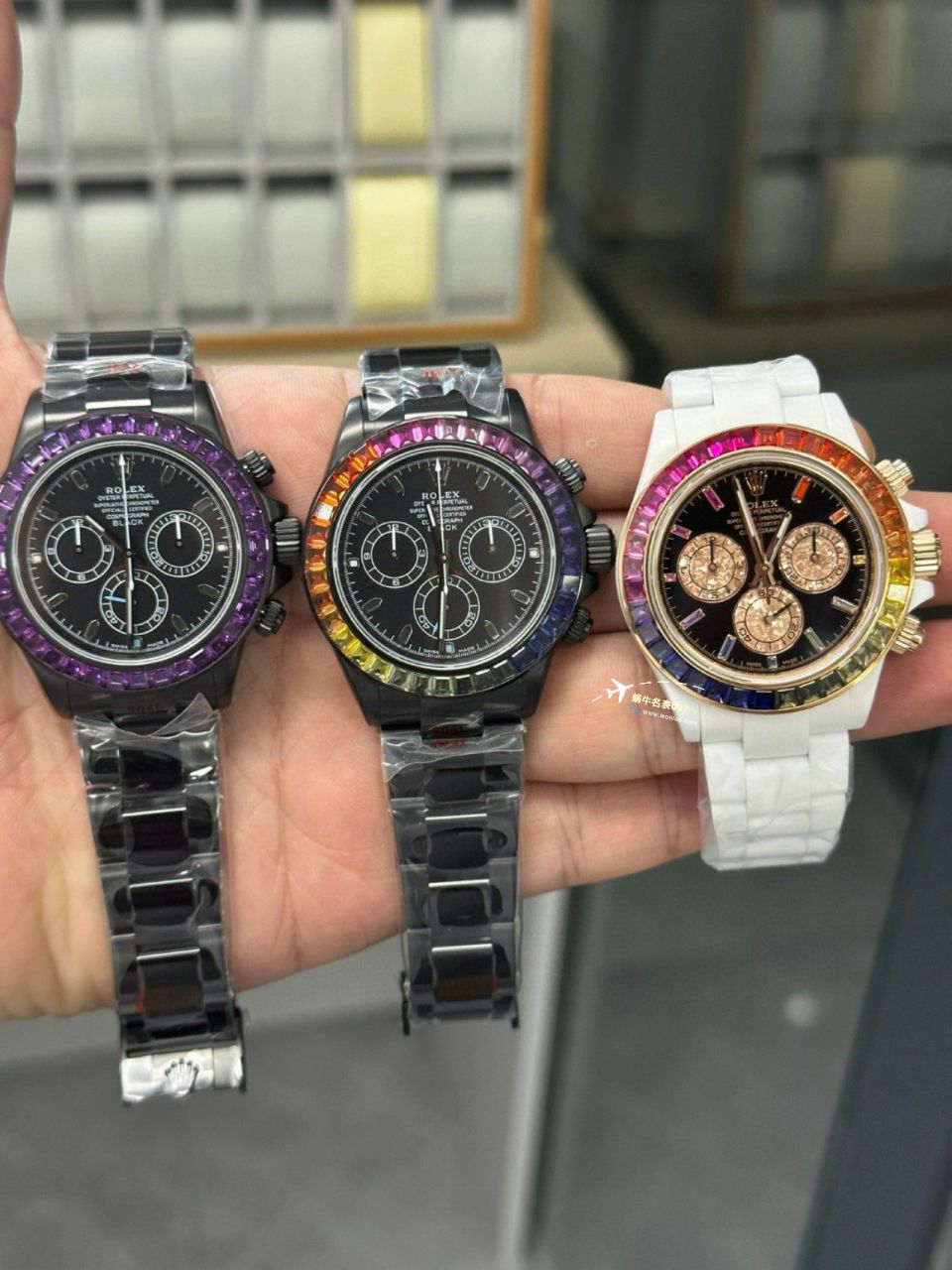 N Factory  top  Rolex 全 Composite 粉红 Ditongna 4130 Movement  / R772