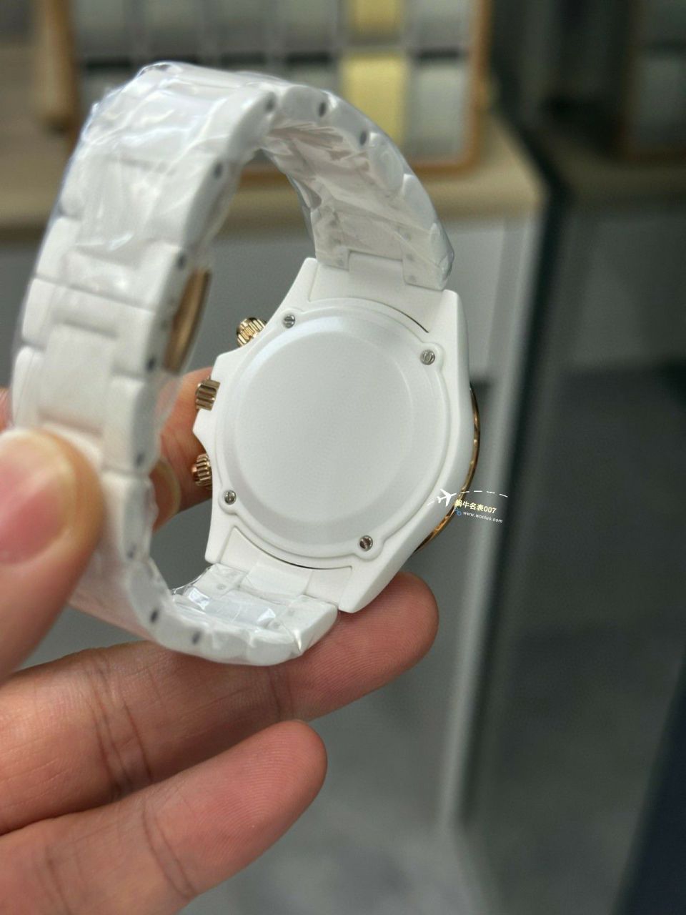 N Factory  top  Rolex 全 Composite 粉红 Ditongna 4130 Movement  / R772
