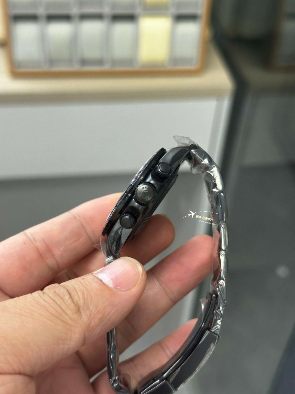 N Factory  top  Rolex 全 Composite 粉红 Ditongna 4130 Movement  / R772