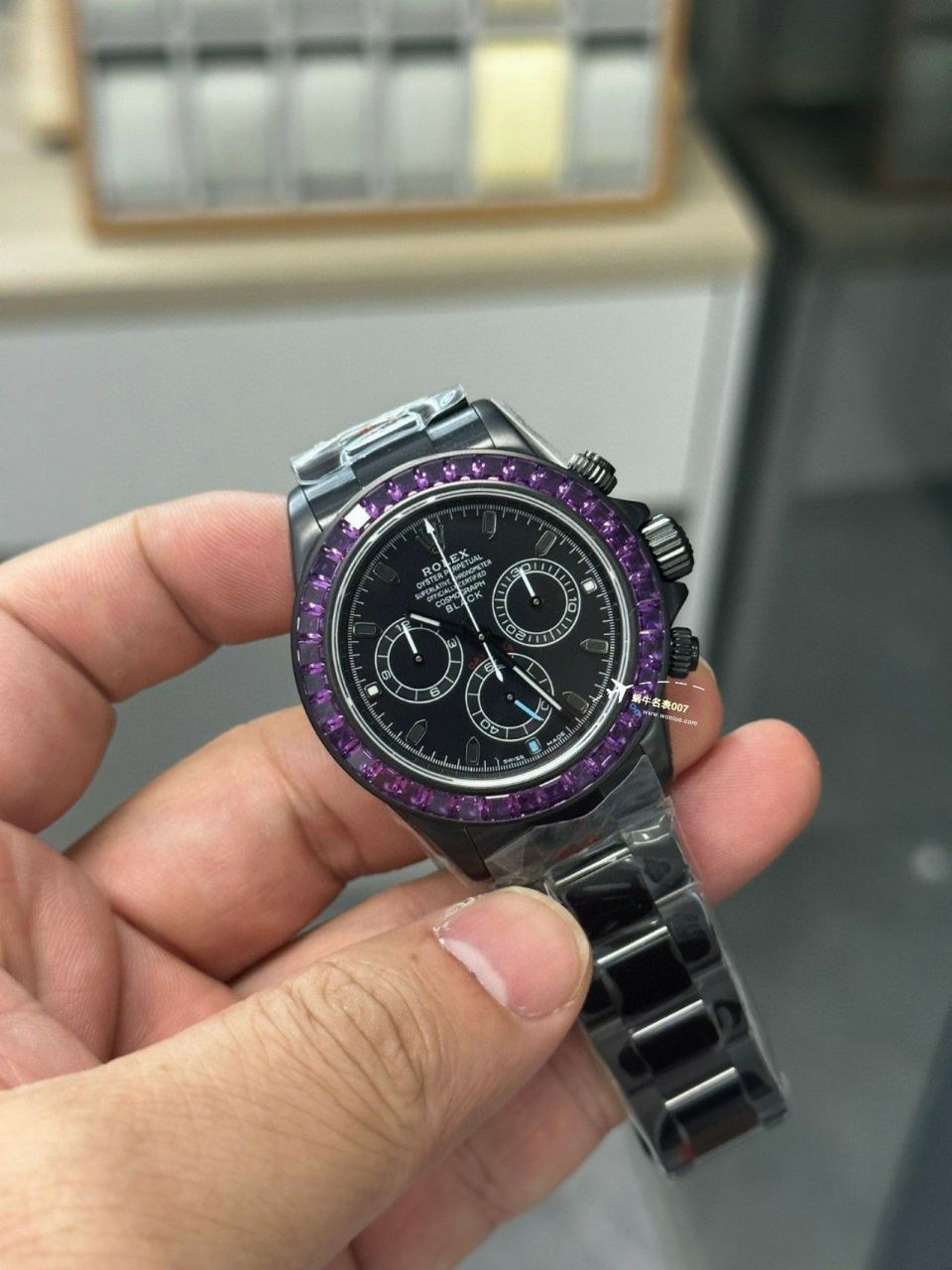 N Factory  top  Rolex 全 Composite 粉红 Ditongna 4130 Movement  / R772