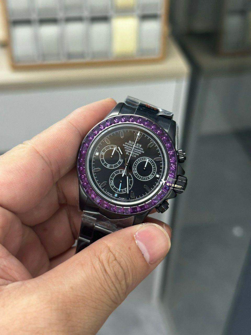 N Factory  top  Rolex 全 Composite 粉红 Ditongna 4130 Movement  / R772