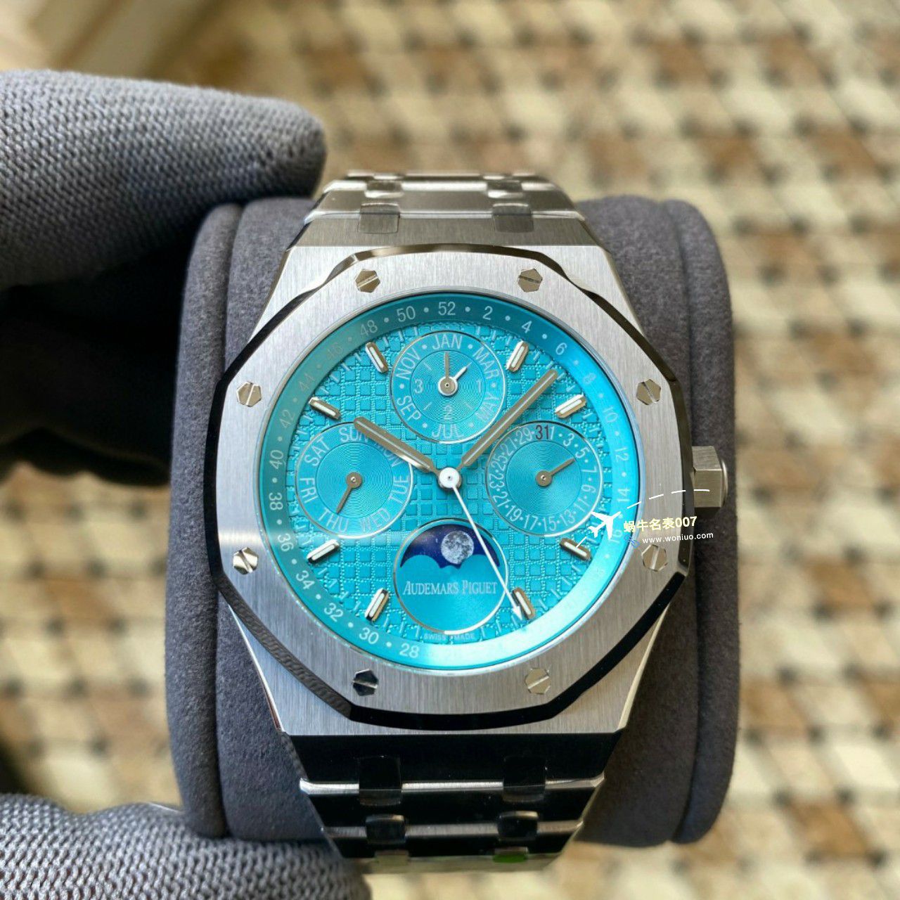 APS Factory Audemars Piguet 万年历26574PT.OO.1220PT.01，26574BA.OO.1220BA.01，26574ST.OO.1220ST.03 Perfect  Replica Copy  Watches  / AP262