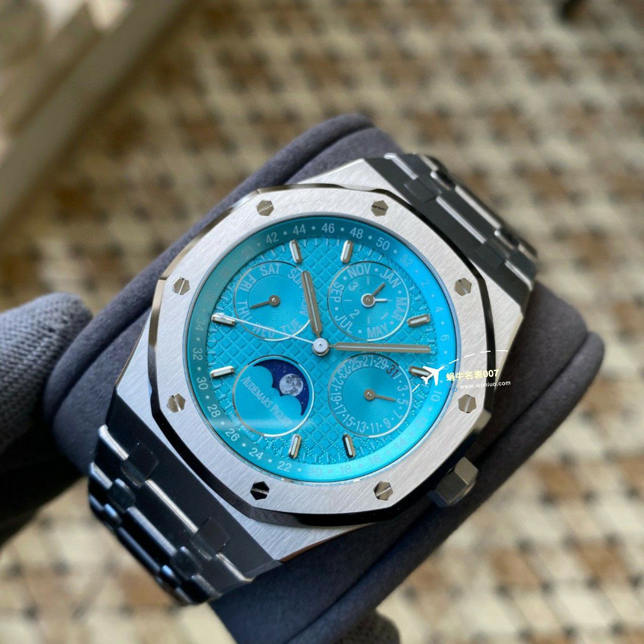APS Factory Audemars Piguet 万年历26574PT.OO.1220PT.01，26574BA.OO.1220BA.01，26574ST.OO.1220ST.03 Perfect  Replica Copy  Watches  / AP262