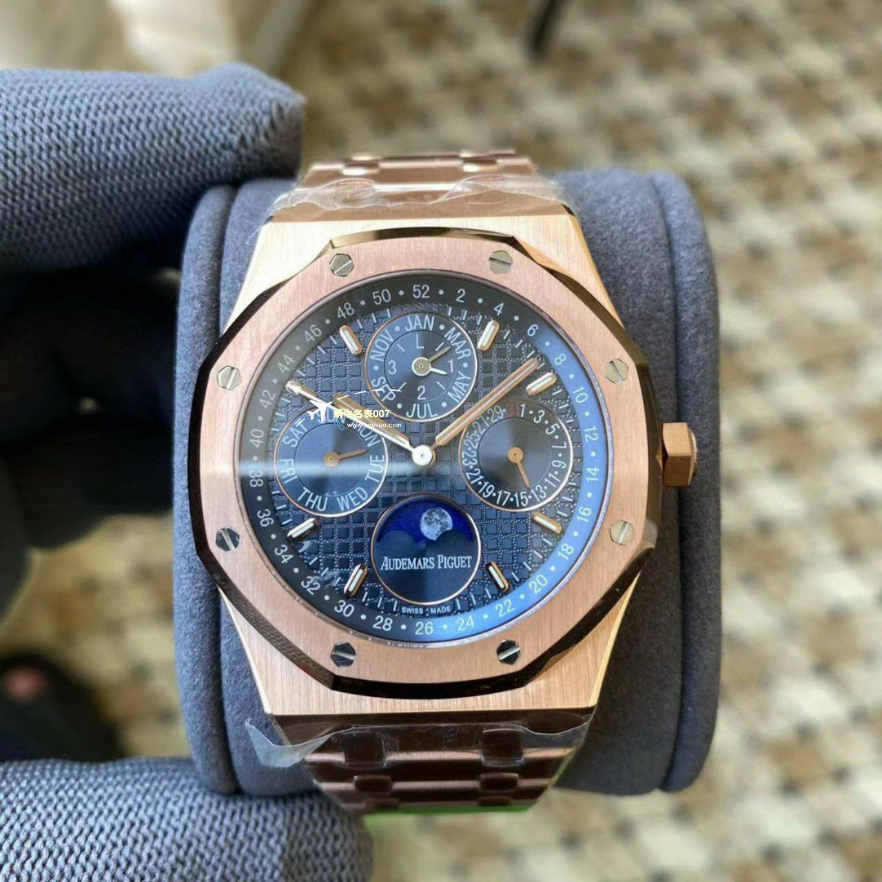 APS Factory Audemars Piguet 万年历26574PT.OO.1220PT.01，26574BA.OO.1220BA.01，26574ST.OO.1220ST.03 Perfect  Replica Copy  Watches  / AP262