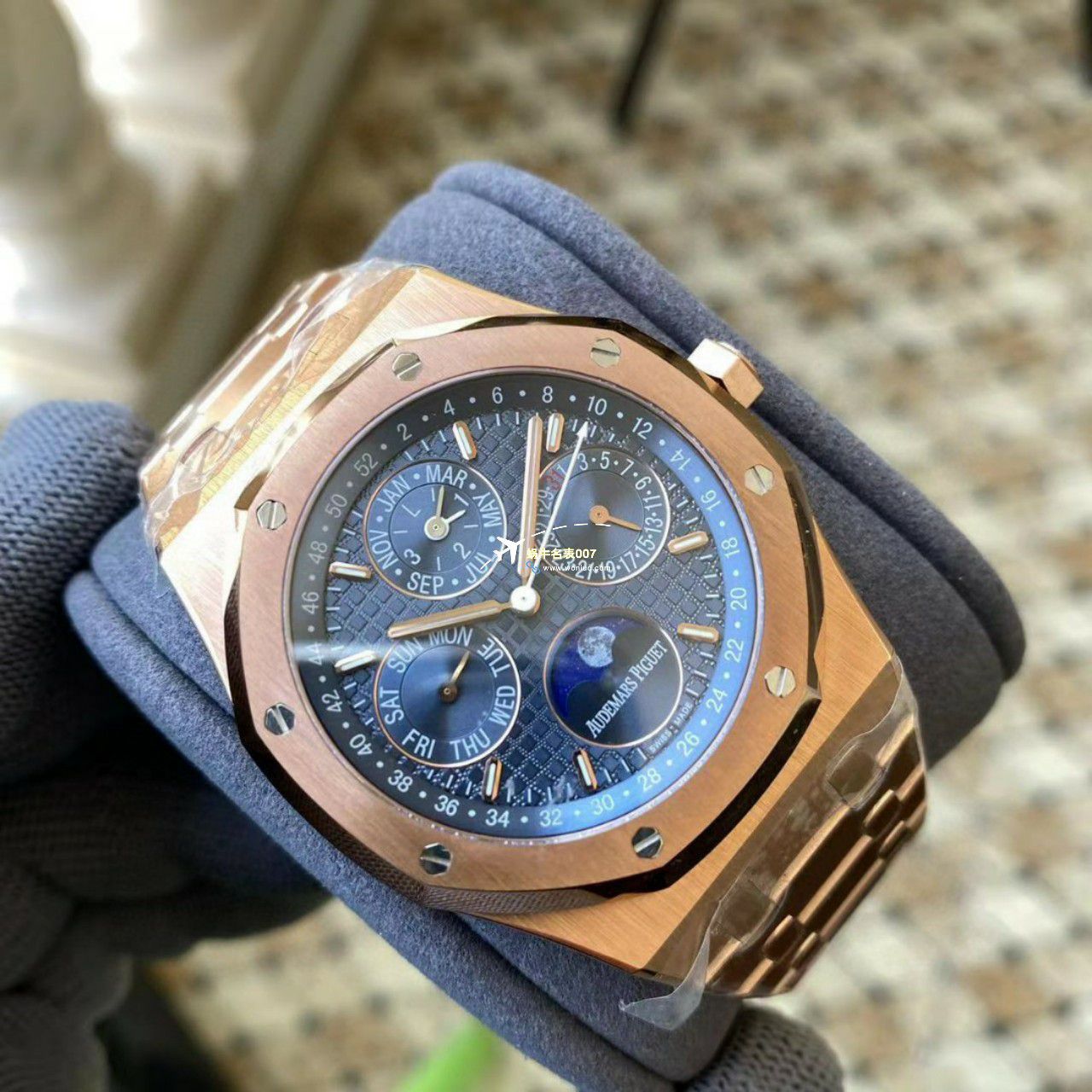 APS Factory Audemars Piguet 万年历26574PT.OO.1220PT.01，26574BA.OO.1220BA.01，26574ST.OO.1220ST.03 Perfect  Replica Copy  Watches  / AP262