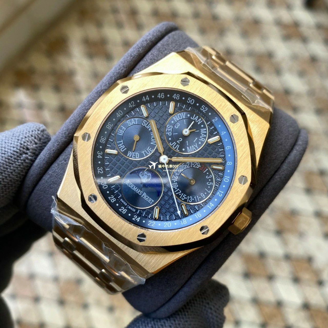 APS Factory Audemars Piguet 万年历26574PT.OO.1220PT.01，26574BA.OO.1220BA.01，26574ST.OO.1220ST.03 Perfect  Replica Copy  Watches  / AP262