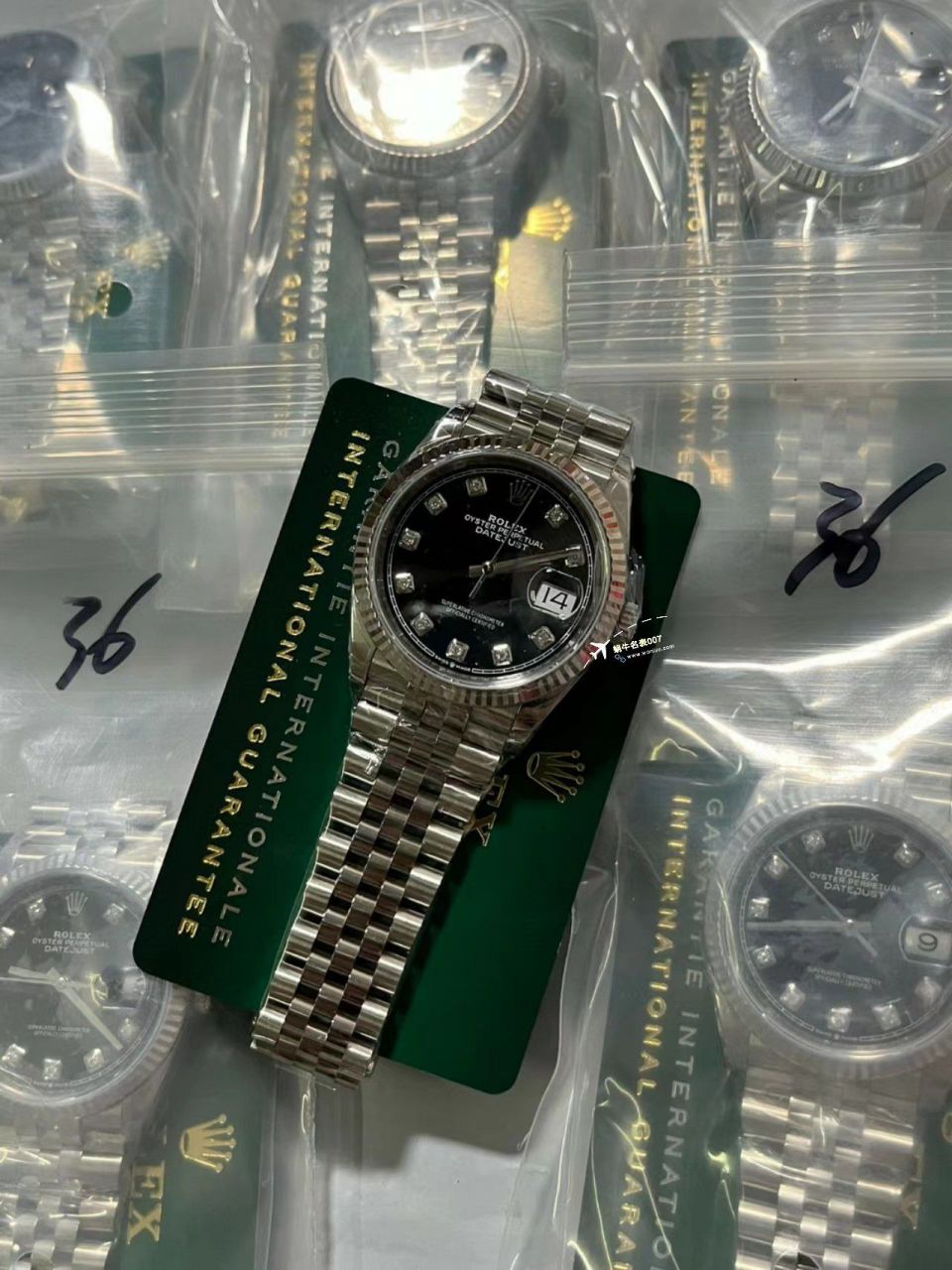 VS Factory  Rolex  Datejust 36毫米水波纹 Perfect   Replica Watches  / R796