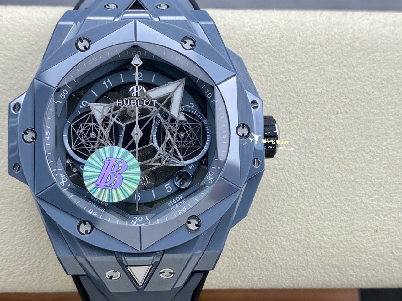 BBF Factory  hublot SANG BLEU II刺青二代 top  Replica Copy  Watches 418.CX.1114.RX.MXM20，418.HX.2001.RX.MXM21，418.GX.5207.RX.MXM22，418.EX.5107.RX.MXM21 / YB123