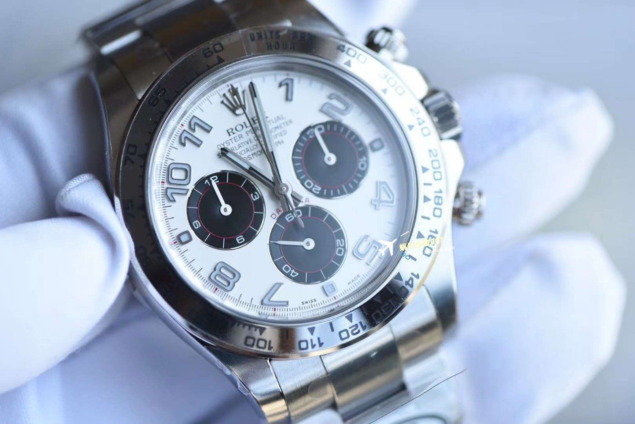 Clean Factory  Rolex 宇宙计时 Ditongna 白金4130 Movement  Watches  / R797