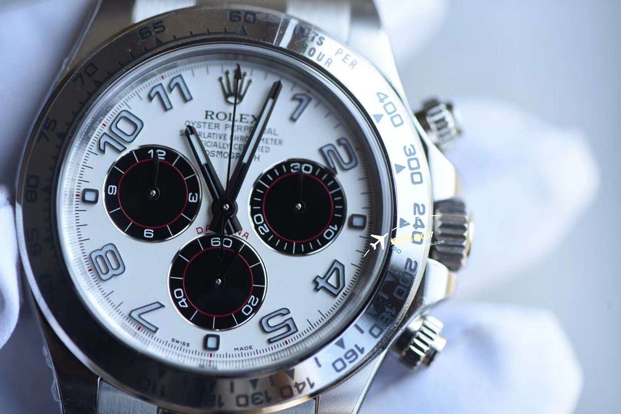 Clean Factory  Rolex 宇宙计时 Ditongna 白金4130 Movement  Watches  / R797