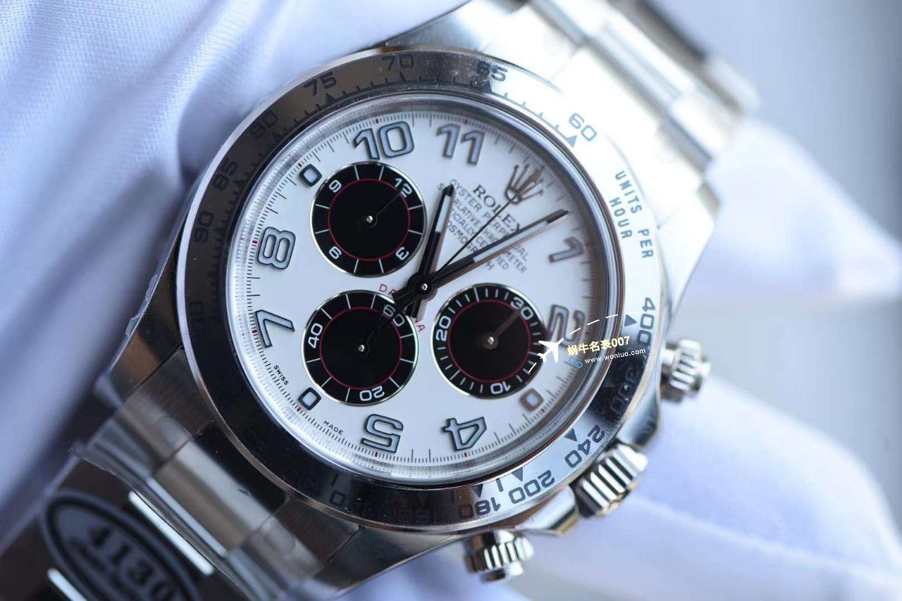 Clean Factory  Rolex 宇宙计时 Ditongna 白金4130 Movement  Watches  / R797