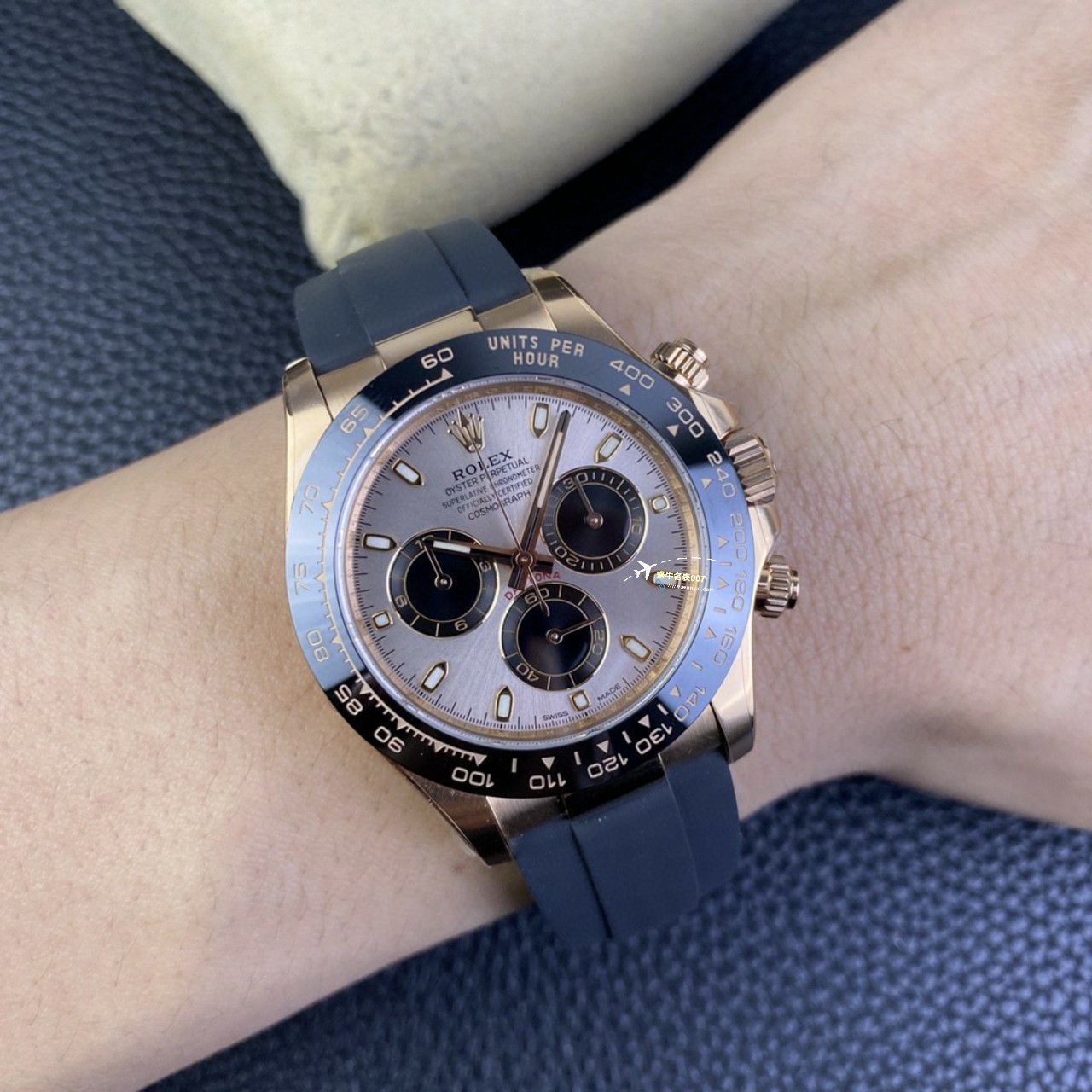 Clean/C Factory  Rolex 灰胶 Ditongna m126519ln-0006 Perfect 个 Copy  Replica Watches  / R776