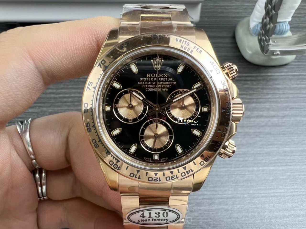 Clean/C Factory  Rolex 灰胶 Ditongna m126519ln-0006 Perfect 个 Copy  Replica Watches  / R776