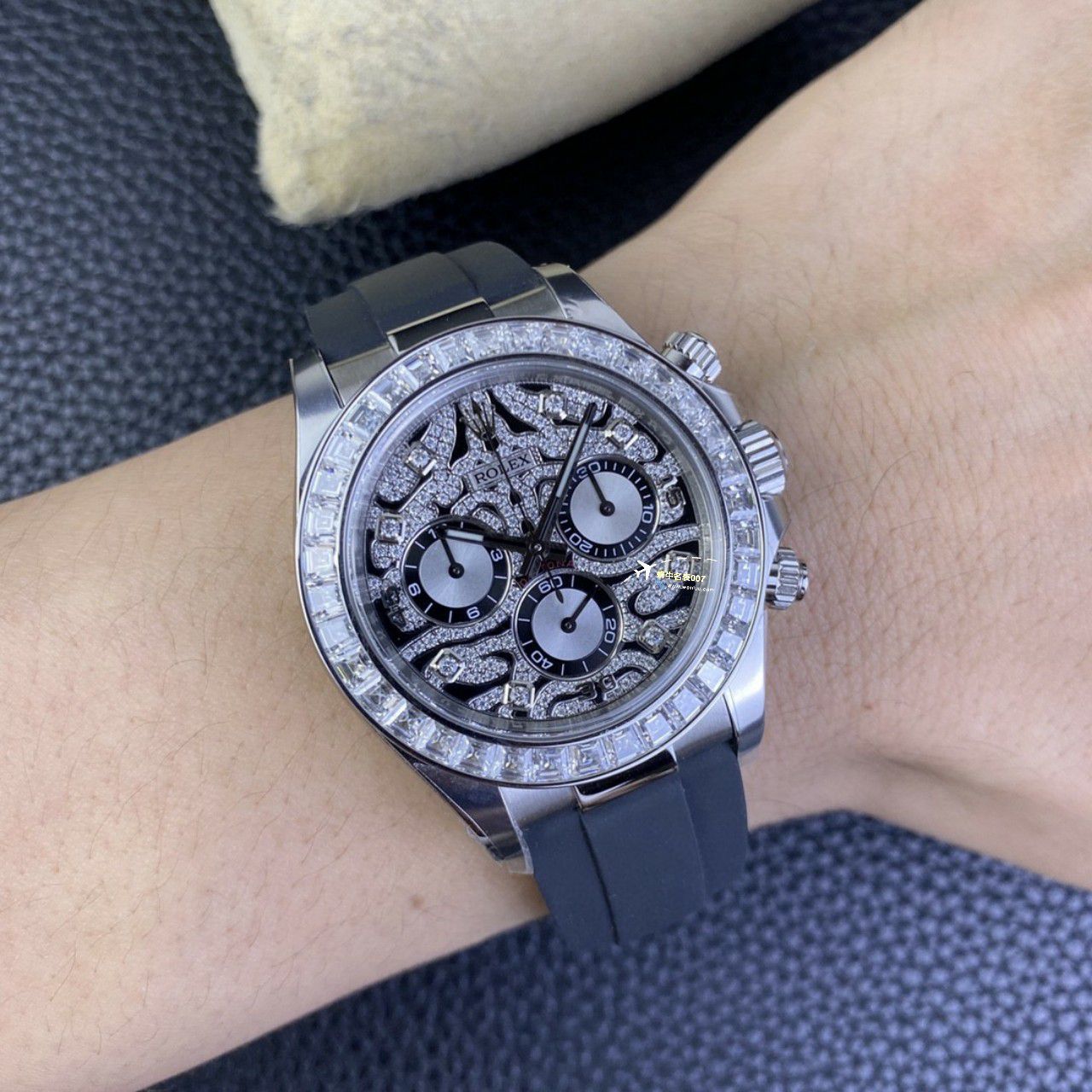 Clean/C Factory  Rolex 灰胶 Ditongna m126519ln-0006 Perfect 个 Copy  Replica Watches  / R776