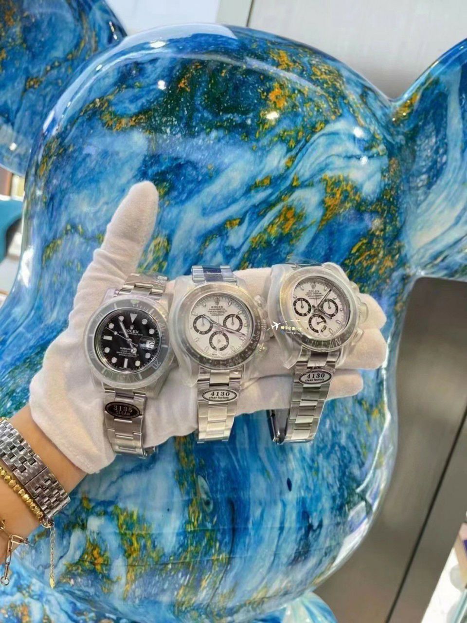 Clean/C Factory  Rolex 灰胶 Ditongna m126519ln-0006 Perfect 个 Copy  Replica Watches  / R776