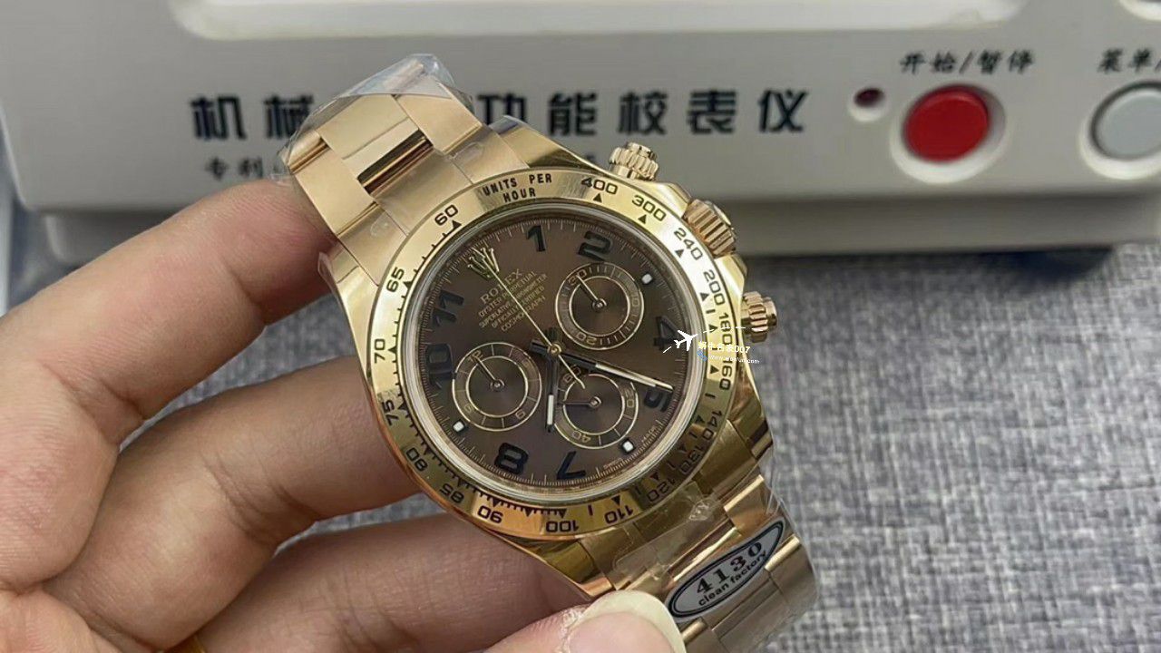  Video analysis clean，C Factory  Rolex  Ditongna 熊猫迪m116500ln-0001 High quality   Replica Watches  / R779