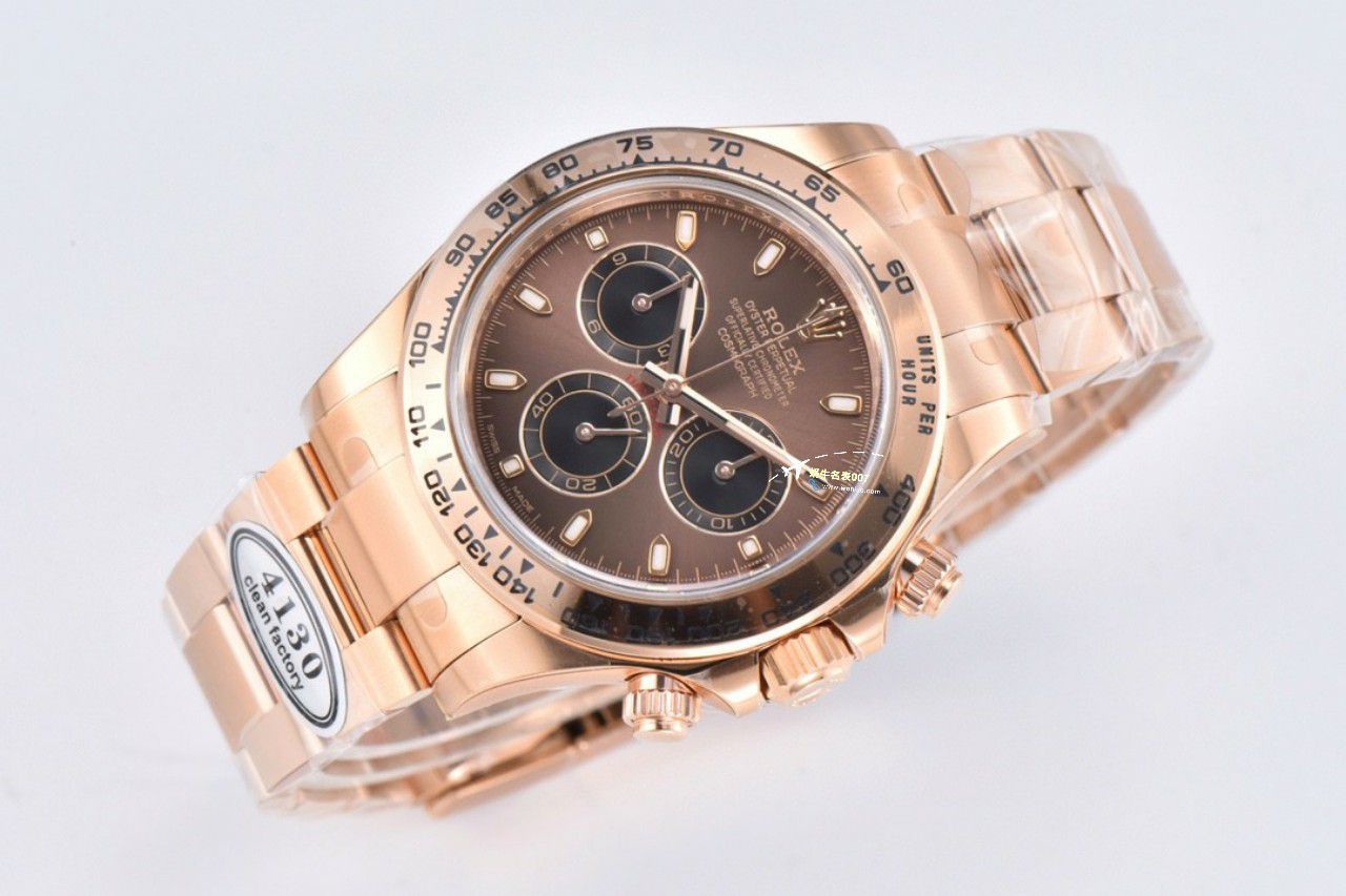 Video analysis clean，C Factory  Rolex  Ditongna 熊猫迪m116500ln-0001 High quality   Replica Watches  / R779