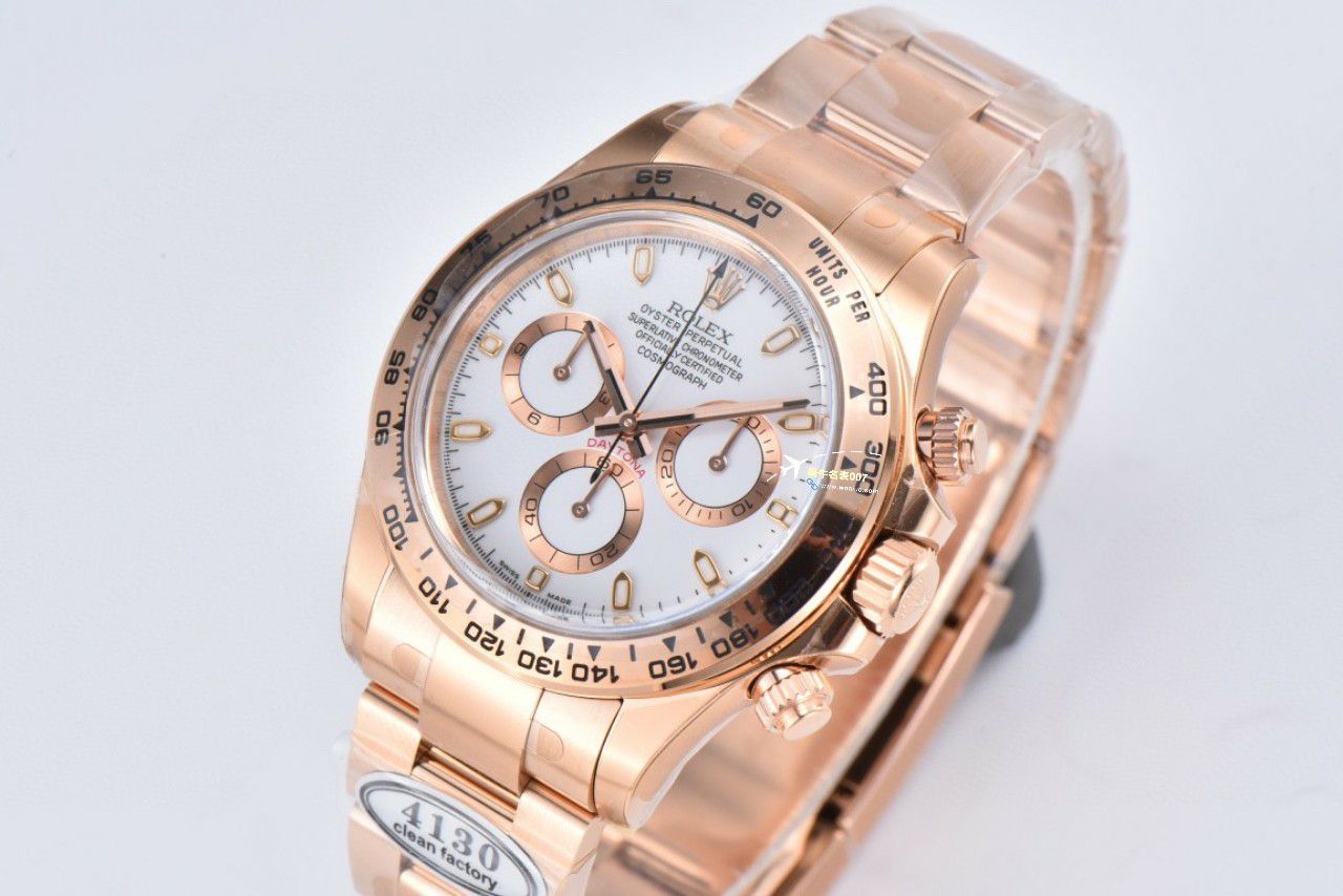  Video analysis clean，C Factory  Rolex  Ditongna 熊猫迪m116500ln-0001 High quality   Replica Watches  / R779