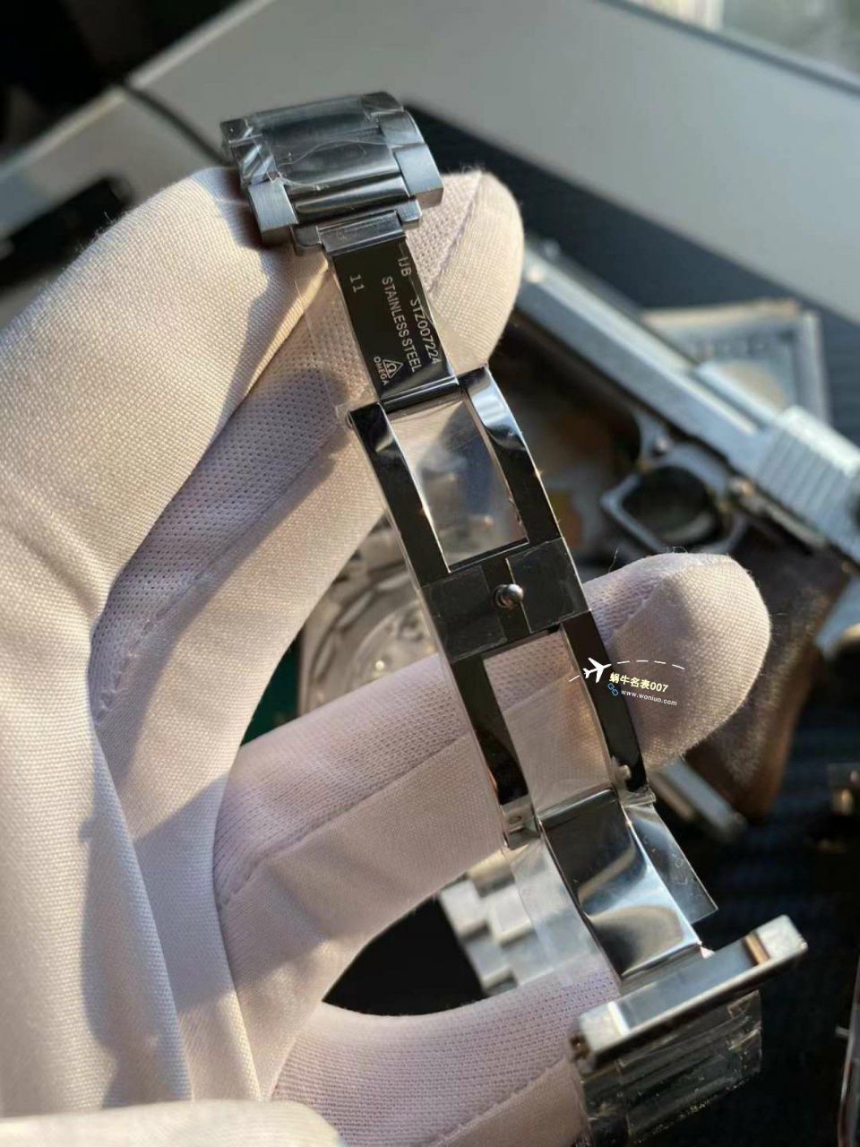 VS Factory OMEGA Seamaster 150世界时绿面盘 Perfect  Replica Watches 220.30.43.22.10.001 wrist watches  / M786