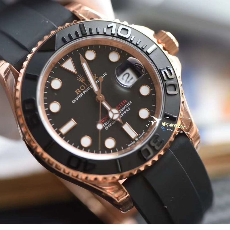 【 Video analysis 】VS Factory  Rolex  Yacht-Master 40毫米玫瑰金 High quality  Replica Watches m126655-0002 wrist watches 