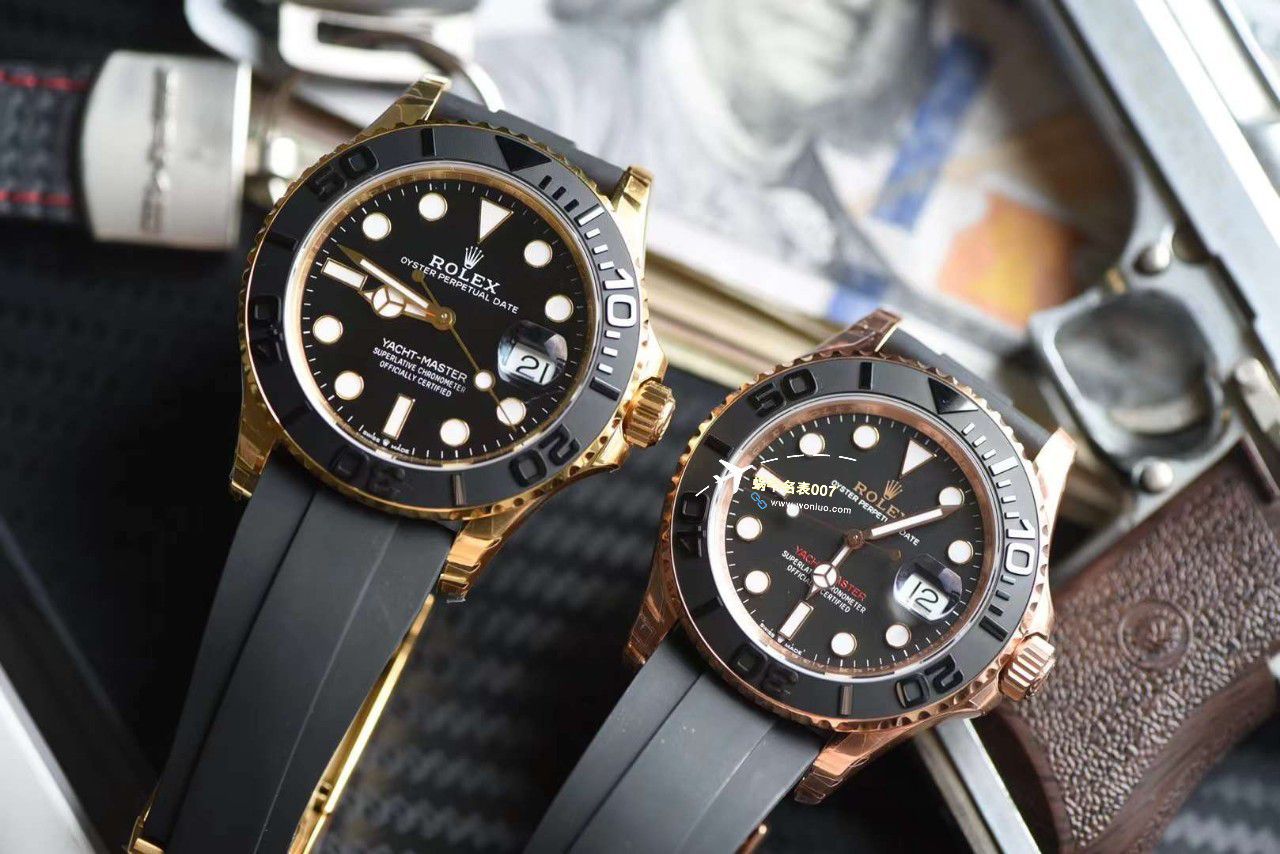 【 Video analysis 】VS Factory  Rolex  Yacht-Master 40毫米玫瑰金 High quality  Replica Watches m126655-0002 wrist watches  / M787