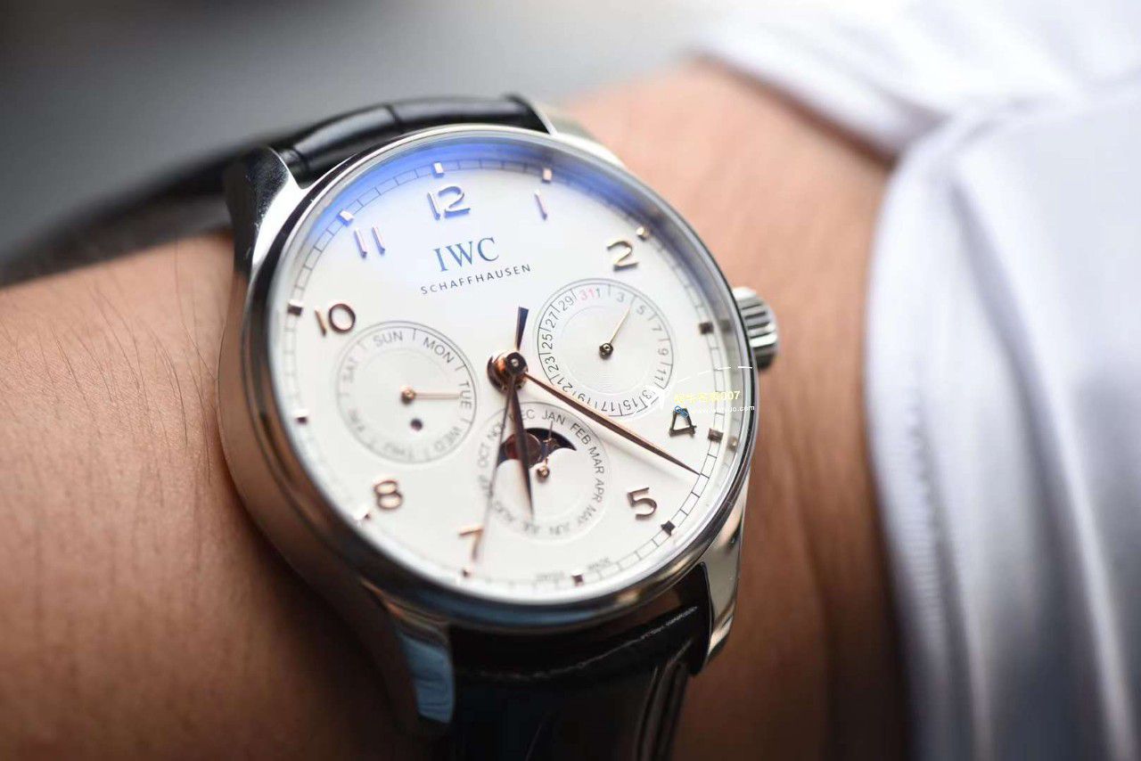 【 Video analysis 】TW IWC IWC 表葡萄牙万年历IW344203，IW344202 High quality  Replica Watches  / WG616
