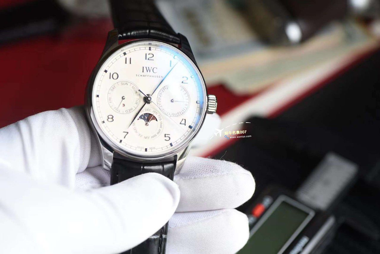 【 Video analysis 】TW IWC IWC 表葡萄牙万年历IW344203，IW344202 High quality  Replica Watches  / WG616