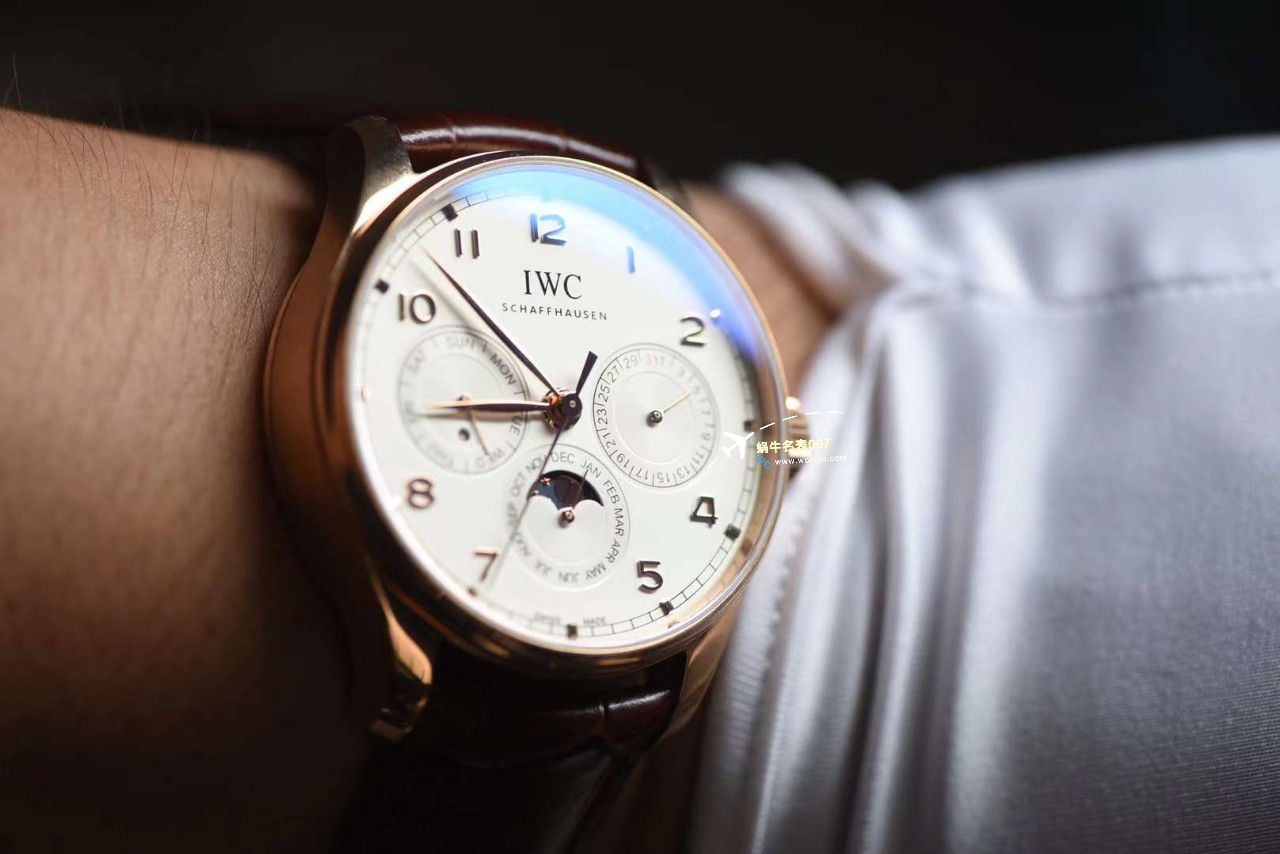 【 Video analysis 】TW IWC IWC 表葡萄牙万年历IW344203，IW344202 High quality  Replica Watches  / WG616