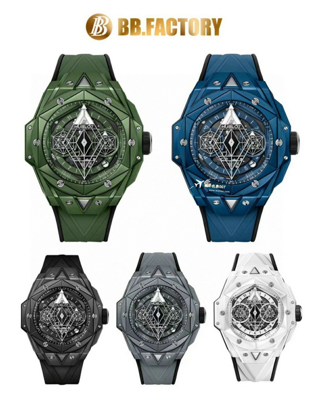 【 Video analysis 】ZF/BBF Factory  hublot BIG BANG刺青二代418.CX.1107.RX.MXM22  Replica Watches  / YB126