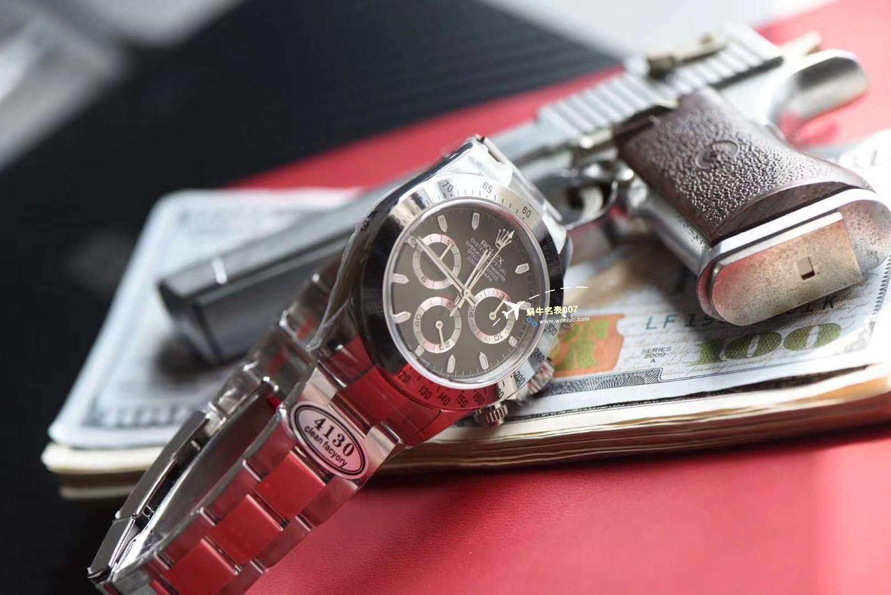 【 Video analysis 】clean Factory  Rolex  Ditongna 黑钢迪116520-78590 top  Replica Copy  Watches  / R799