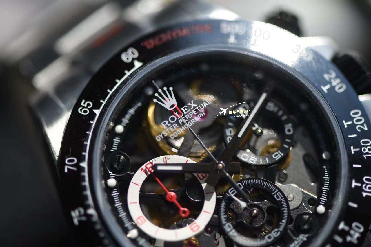 【 Video analysis 】 Rolex  Ditongna F1车手限定特别版镂空 copy customized  Watches  / R800
