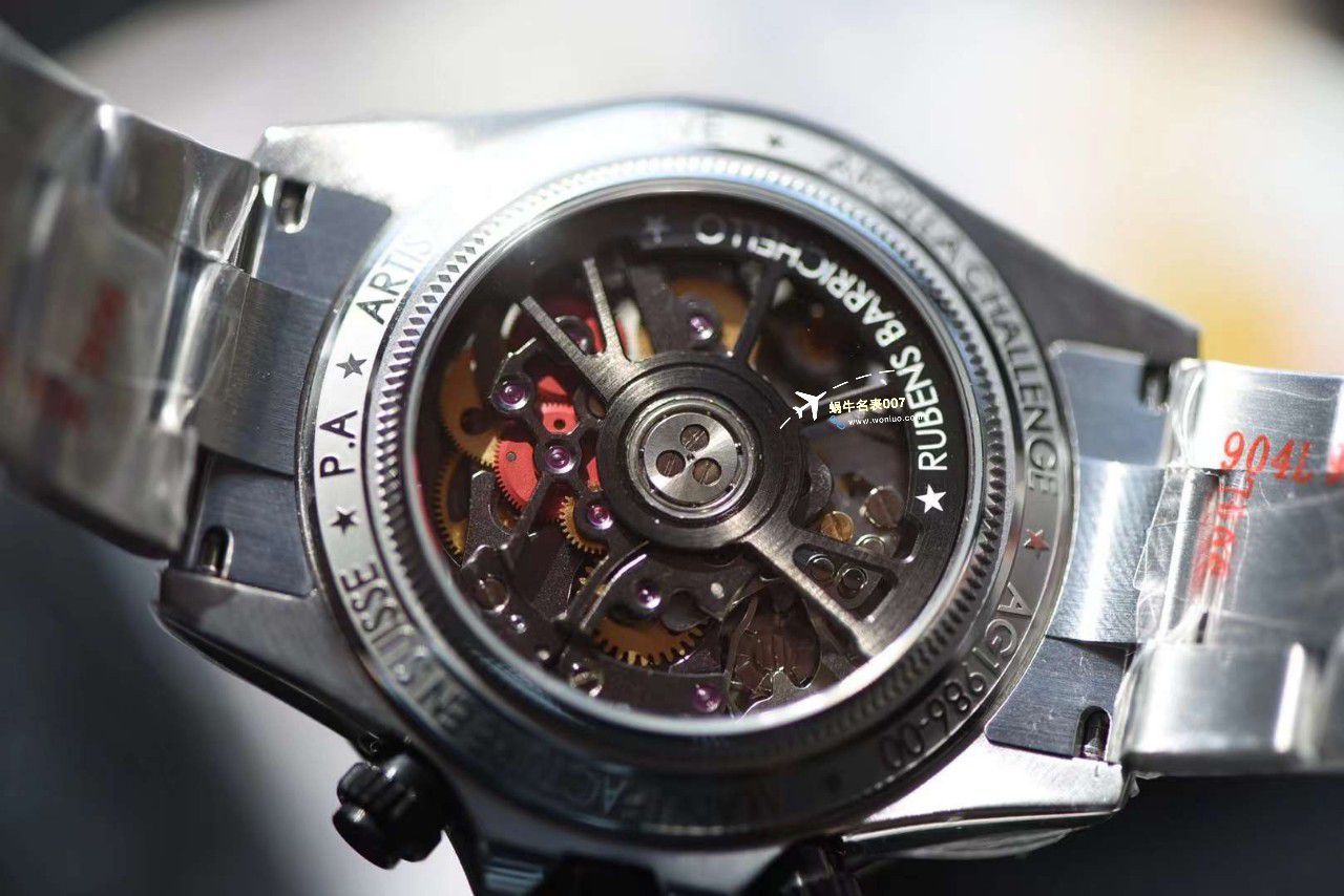 【 Video analysis 】 Rolex  Ditongna F1车手限定特别版镂空 copy customized  Watches  / R800