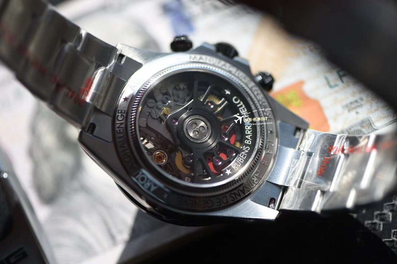 【 Video analysis 】 Rolex  Ditongna F1车手限定特别版镂空 copy customized  Watches  / R800