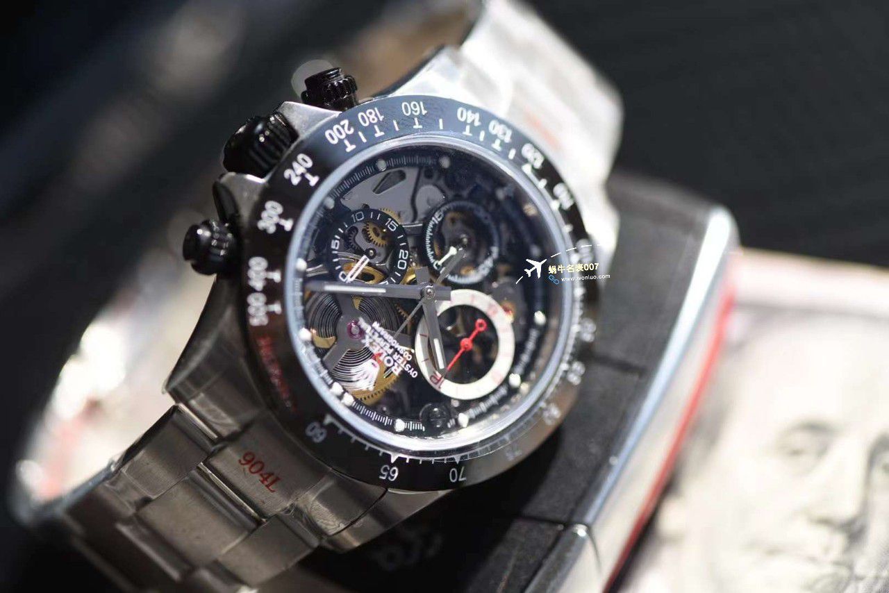【 Video analysis 】 Rolex  Ditongna F1车手限定特别版镂空 copy customized  Watches  / R800