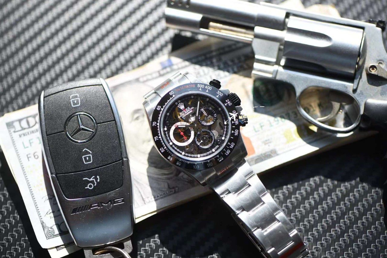 【 Video analysis 】 Rolex  Ditongna F1车手限定特别版镂空 copy customized  Watches  / R800