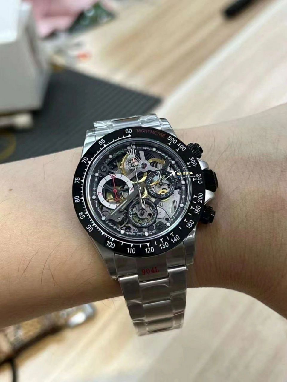 【 Video analysis 】 Rolex  Ditongna F1车手限定特别版镂空 copy customized  Watches  / R800