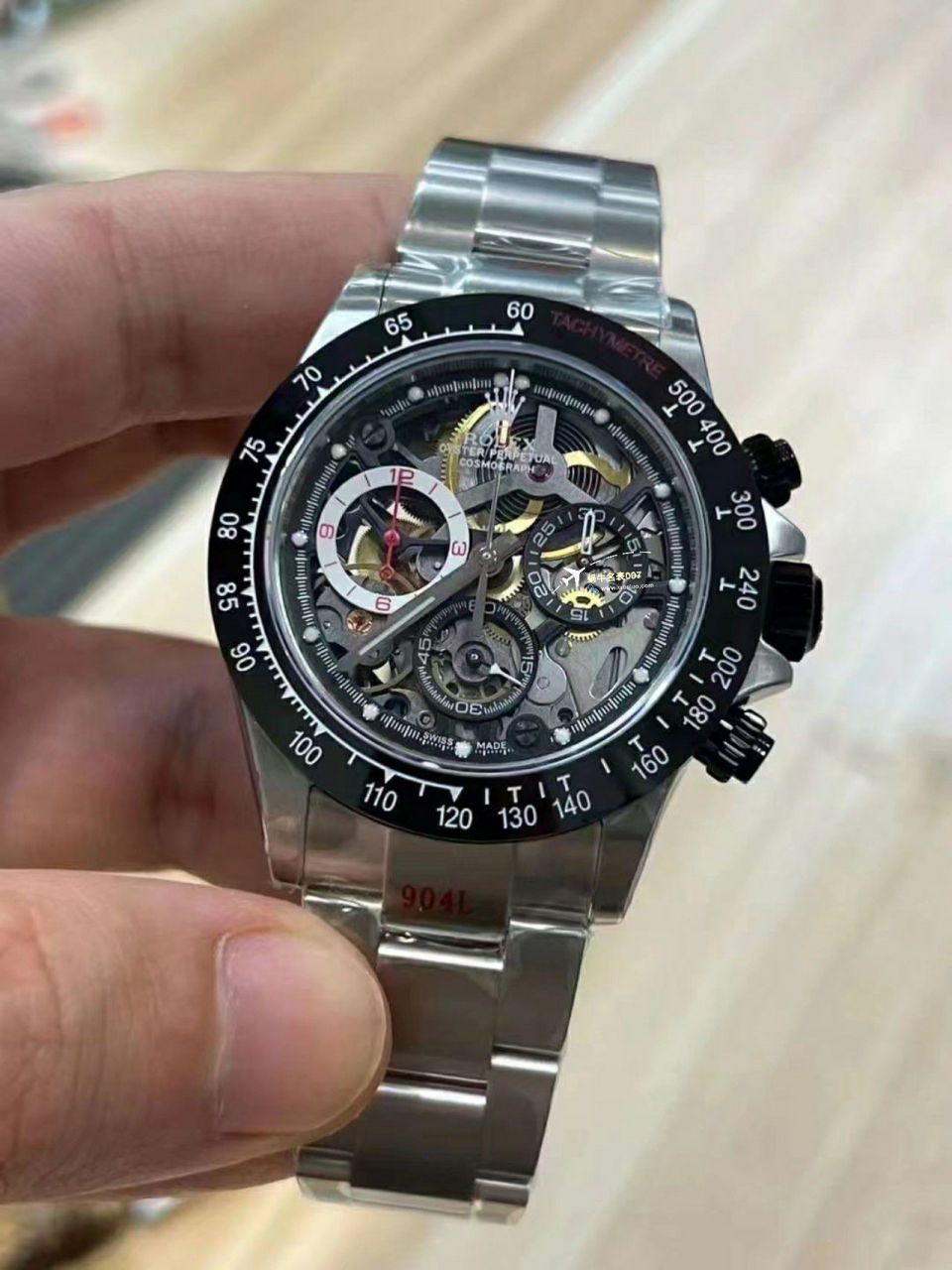 【 Video analysis 】 Rolex  Ditongna F1车手限定特别版镂空 copy customized  Watches  / R800