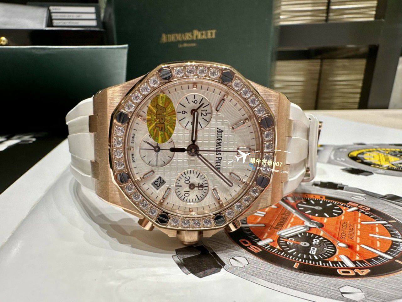 【 Video analysis 】APF Factory Audemars Piguet  Royal Oak Offshore  Perfect  Replica 女 Watches 26231ST.ZZ.D010CA.01，26231OR.ZZ.D003CA.01 wrist watches  / AP267