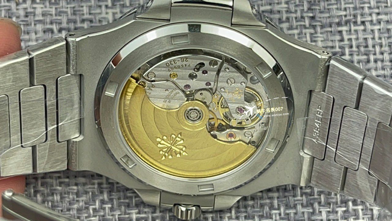 【 Video analysis 】3K一体机 PATEK PHILIPPE 绿色 Nautilus  Perfect  Replica  Replica 5711/1A-014 Watches  / BD386