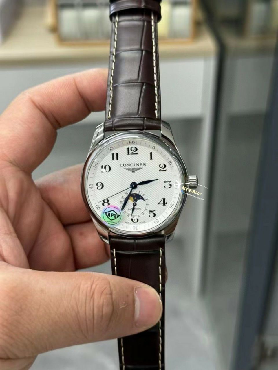 【 Video analysis APS Factory 】 Longines 名匠月相 Perfect  top  Replica Copy  Watches L2.909.4.78.6，L2.909.4.78.3，L2.909.4.77.6 / L179