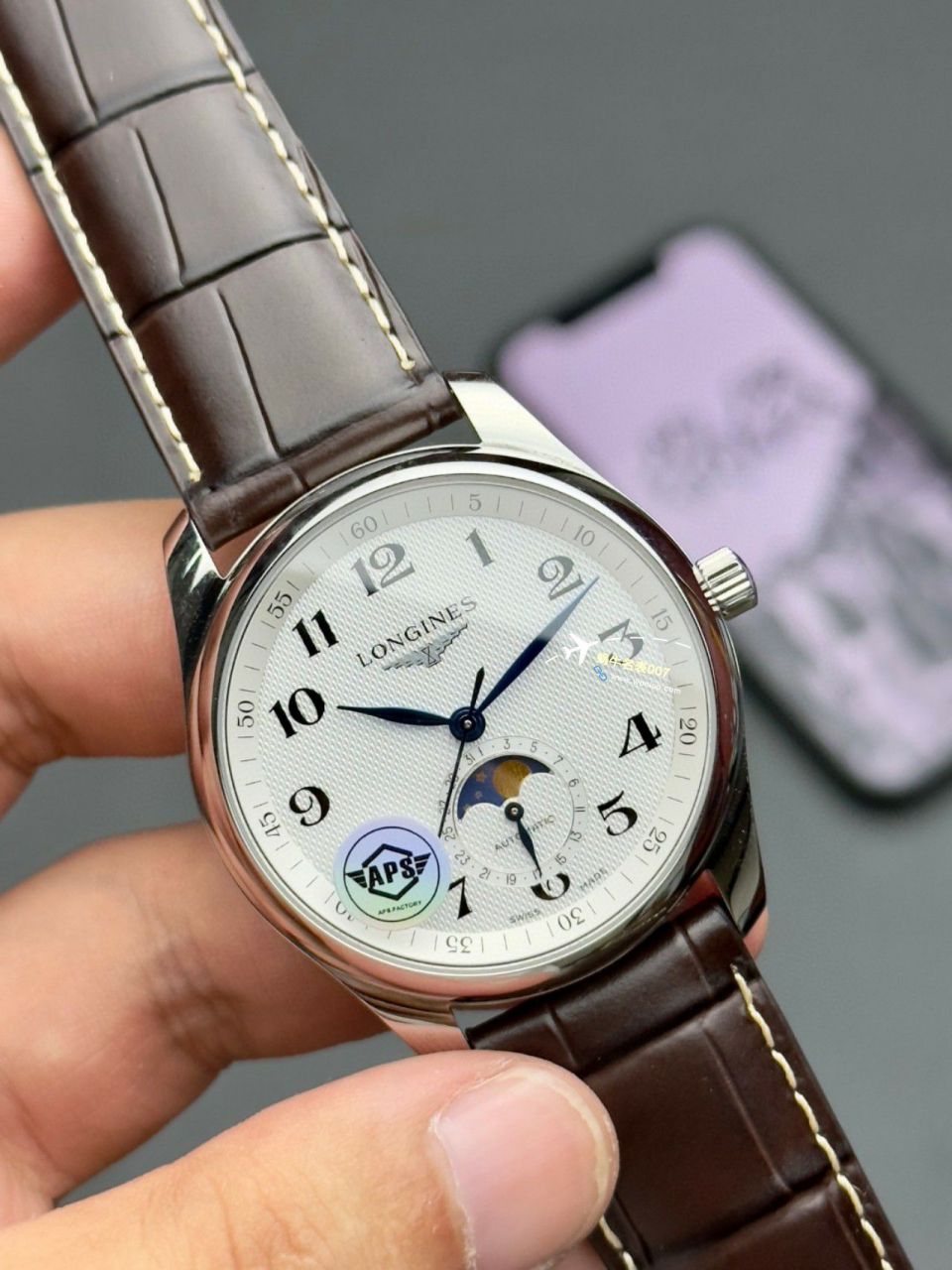 【 Video analysis APS Factory 】 Longines 名匠月相 Perfect  top  Replica Copy  Watches L2.909.4.78.6，L2.909.4.78.3，L2.909.4.77.6 / L179