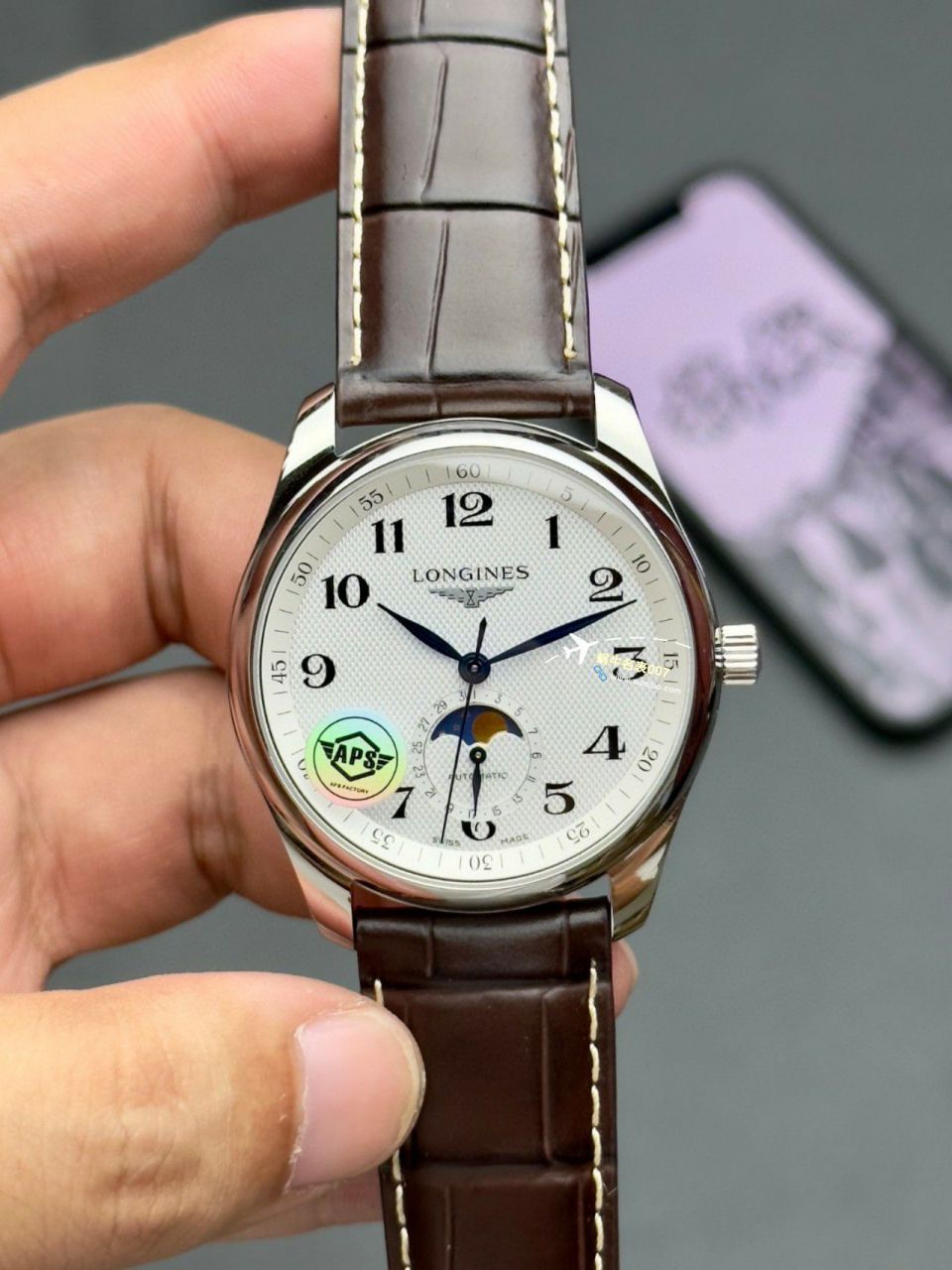 【 Video analysis APS Factory 】 Longines 名匠月相 Perfect  top  Replica Copy  Watches L2.909.4.78.6，L2.909.4.78.3，L2.909.4.77.6 / L179