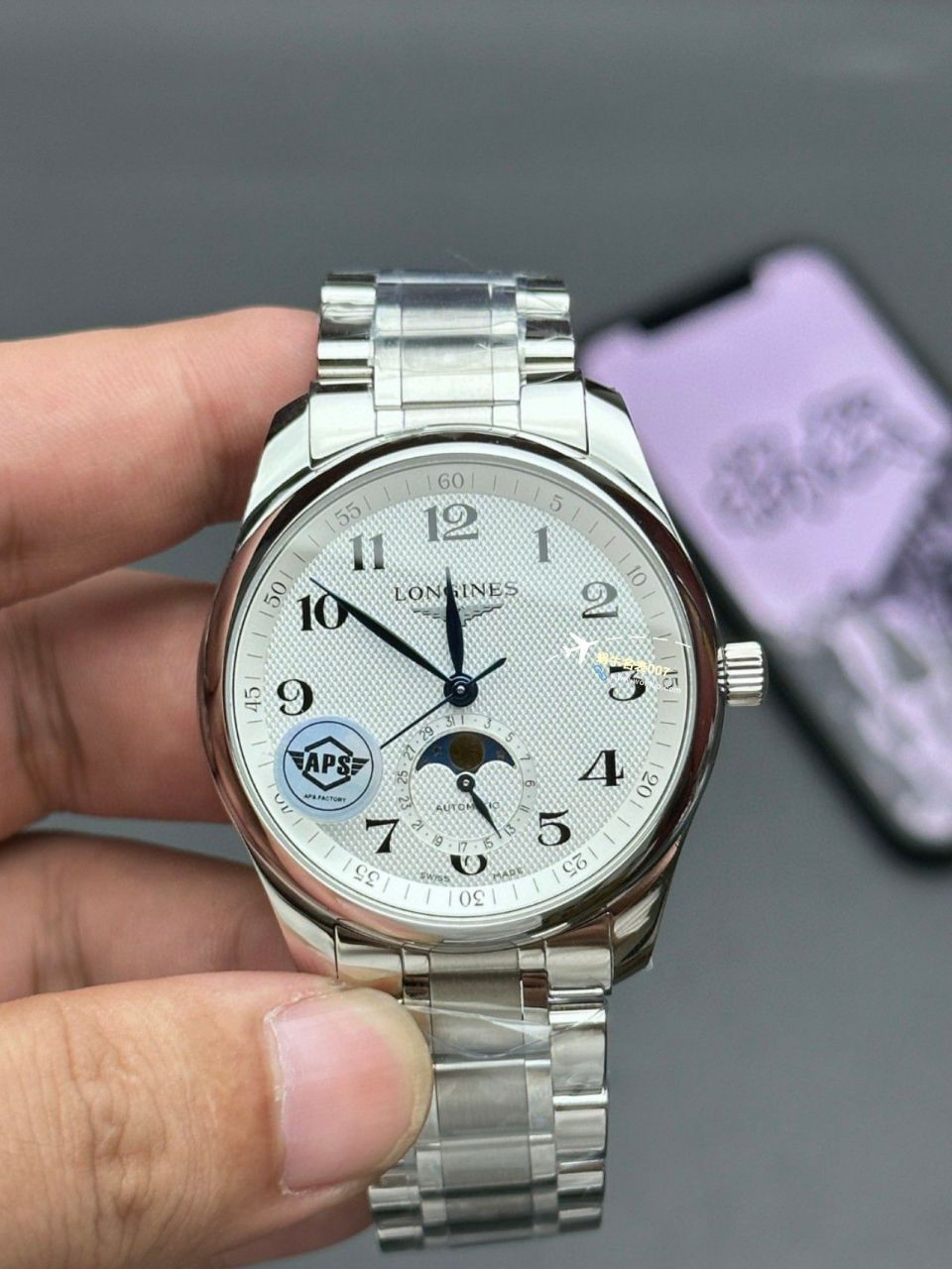 【 Video analysis APS Factory 】 Longines 名匠月相 Perfect  top  Replica Copy  Watches L2.909.4.78.6，L2.909.4.78.3，L2.909.4.77.6 / L179