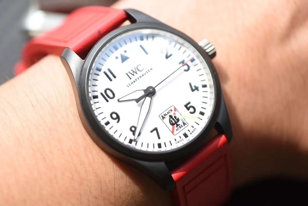 【 Video analysis 】IW326905 IWC 飞行员自动 wrist watches 41 “黑桃A”特别版M+ Perfect  Replica Copy  Watches  / WG618