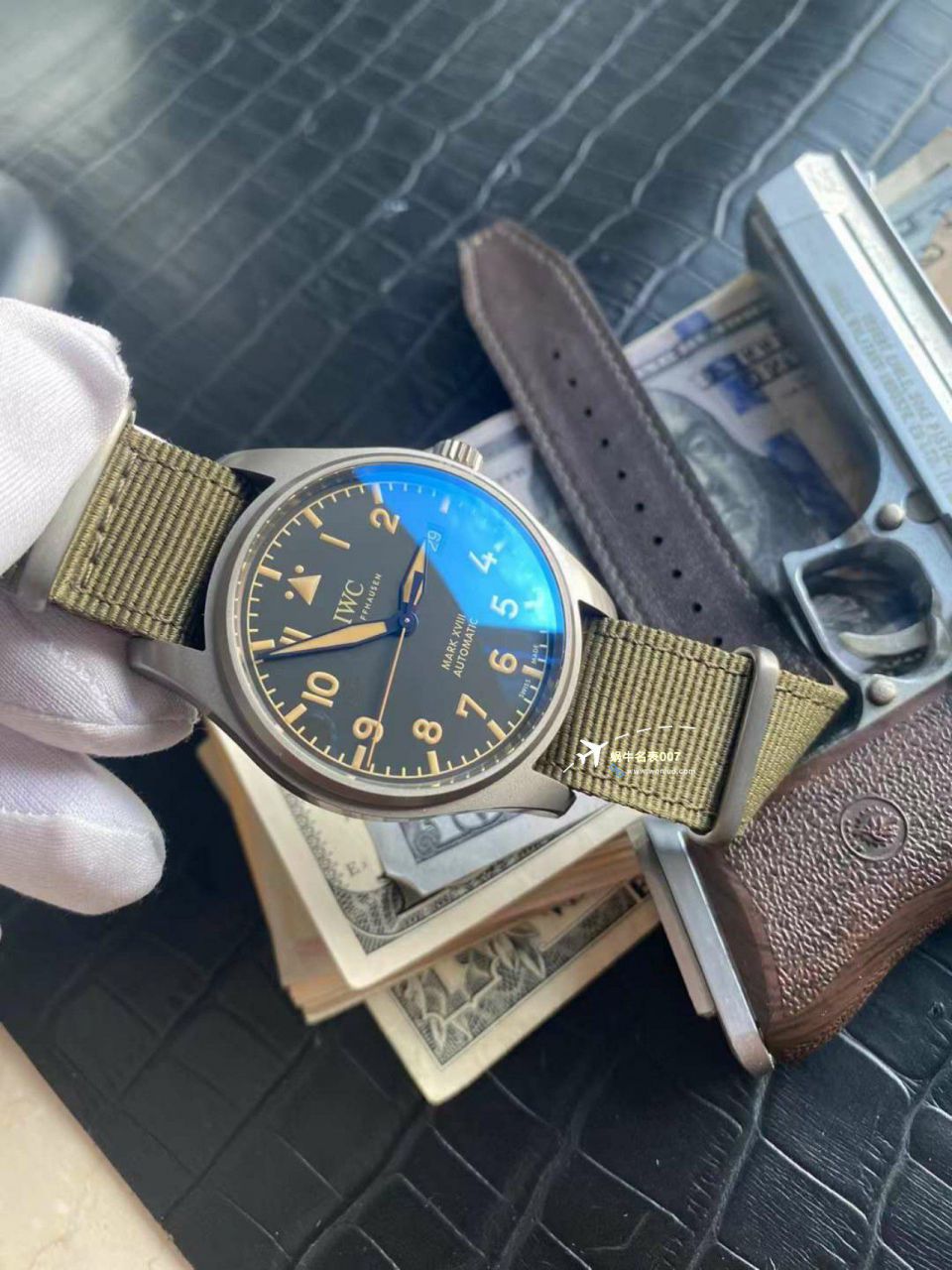 V7 Factory  IWC 飞行员 MARK XVII 钛壳 Perfect  High quality  Replica Watches IW327006 wrist watches  / WG607