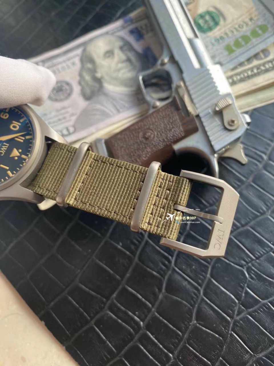 V7 Factory  IWC 飞行员 MARK XVII 钛壳 Perfect  High quality  Replica Watches IW327006 wrist watches  / WG607